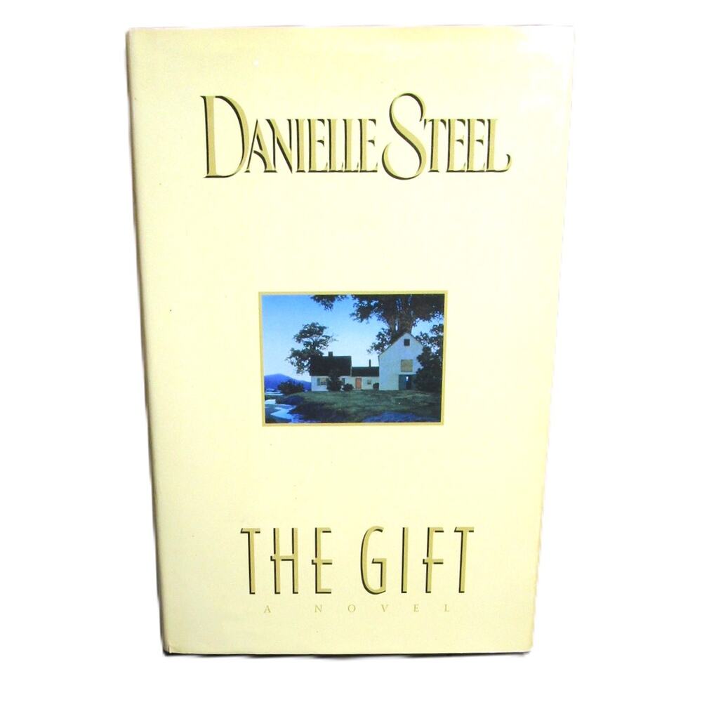 THE GIFT by Danielle Steel 1994 Hardcover with Dust Jacket Fiction Novel Family